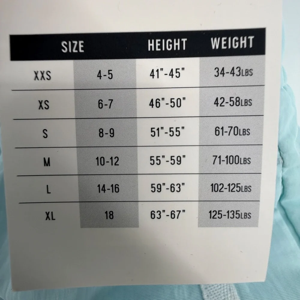 DSG Nylon Athletic Shorts Light Blue Youth Size‎ S NEW